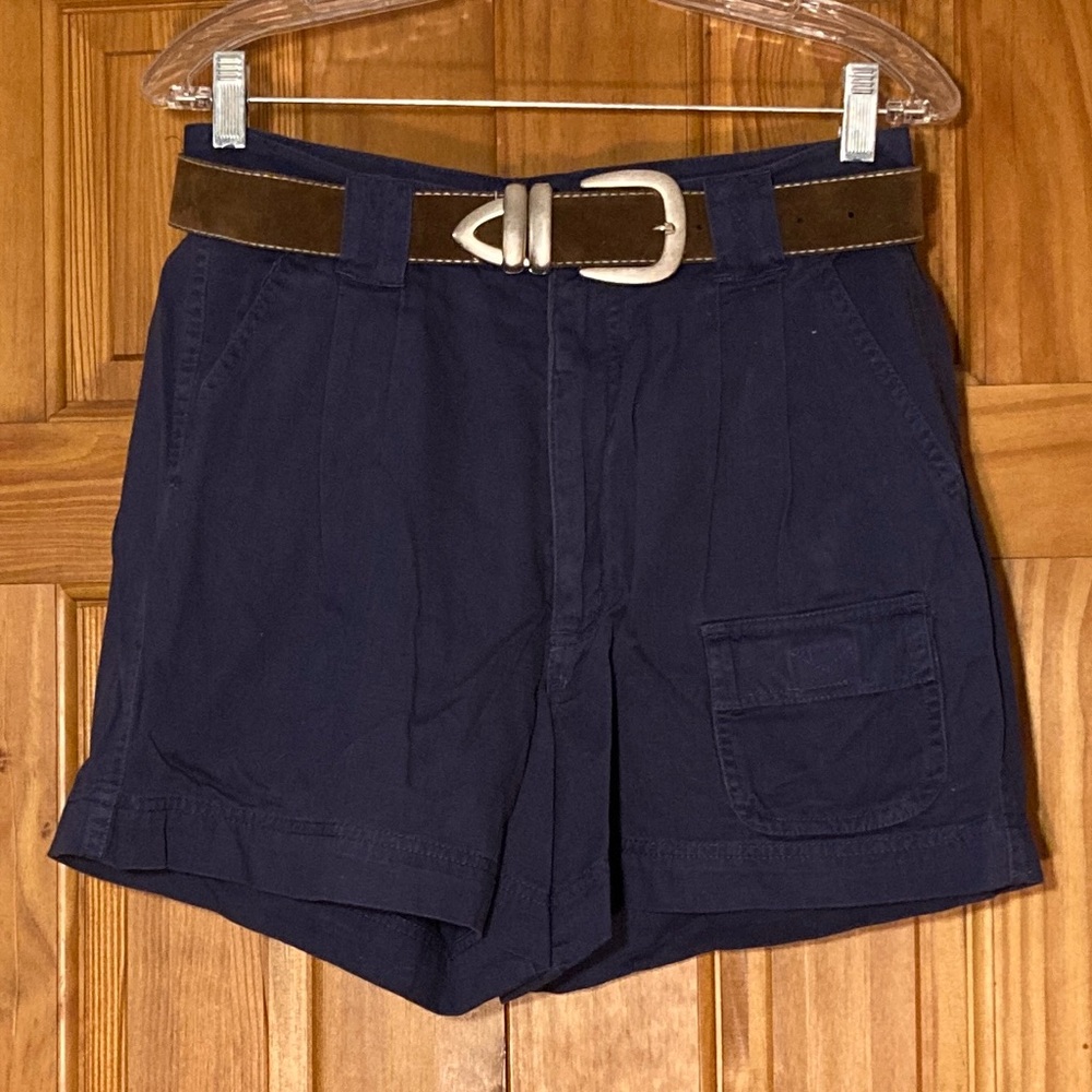 NWOT Vintage Kathy Ireland Shorts with Belt Size 11/12